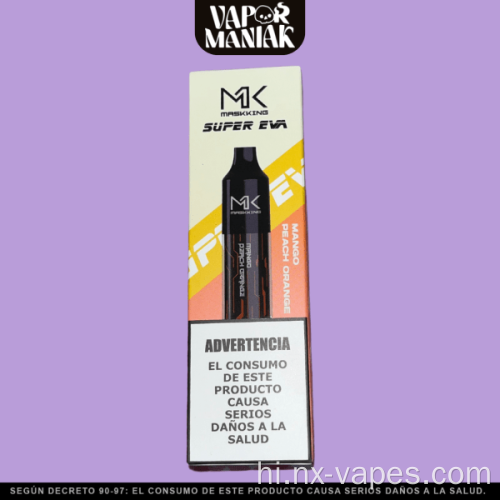 मास्किंग सुपर ईवा 4000 पफ डिस्पोजेबल वेप